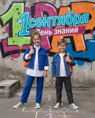 1 сентября уличное граффити